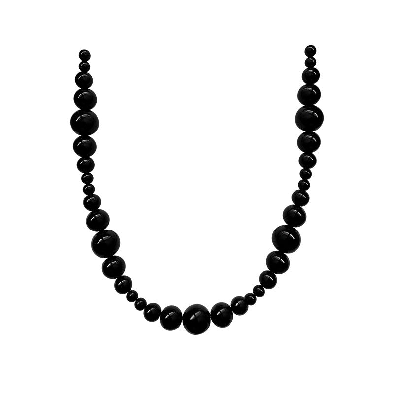 Black Pearl Classic French High Sense Necklaces