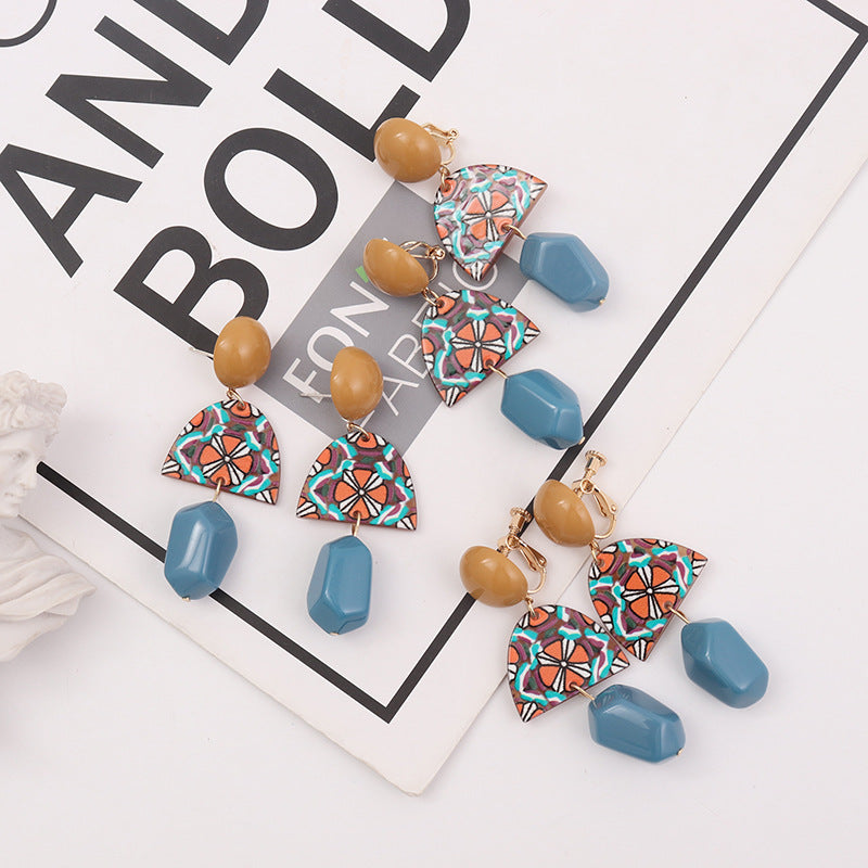 Ethnic Long Vintage Featuring Artistry Crafted In Earrings
