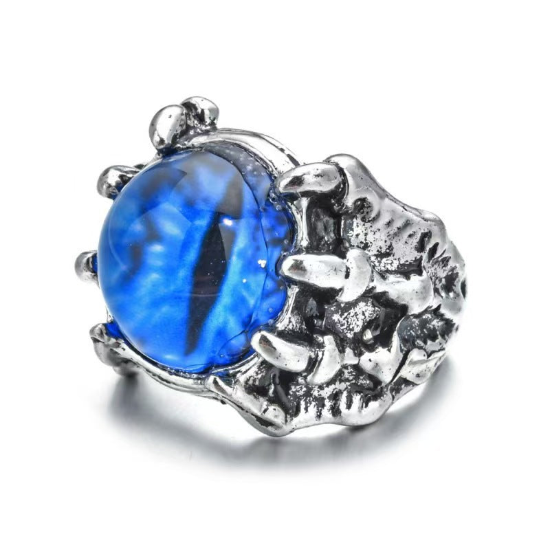 Evil Eye Demon Unisex Personality Punk Cool Fashion Ring