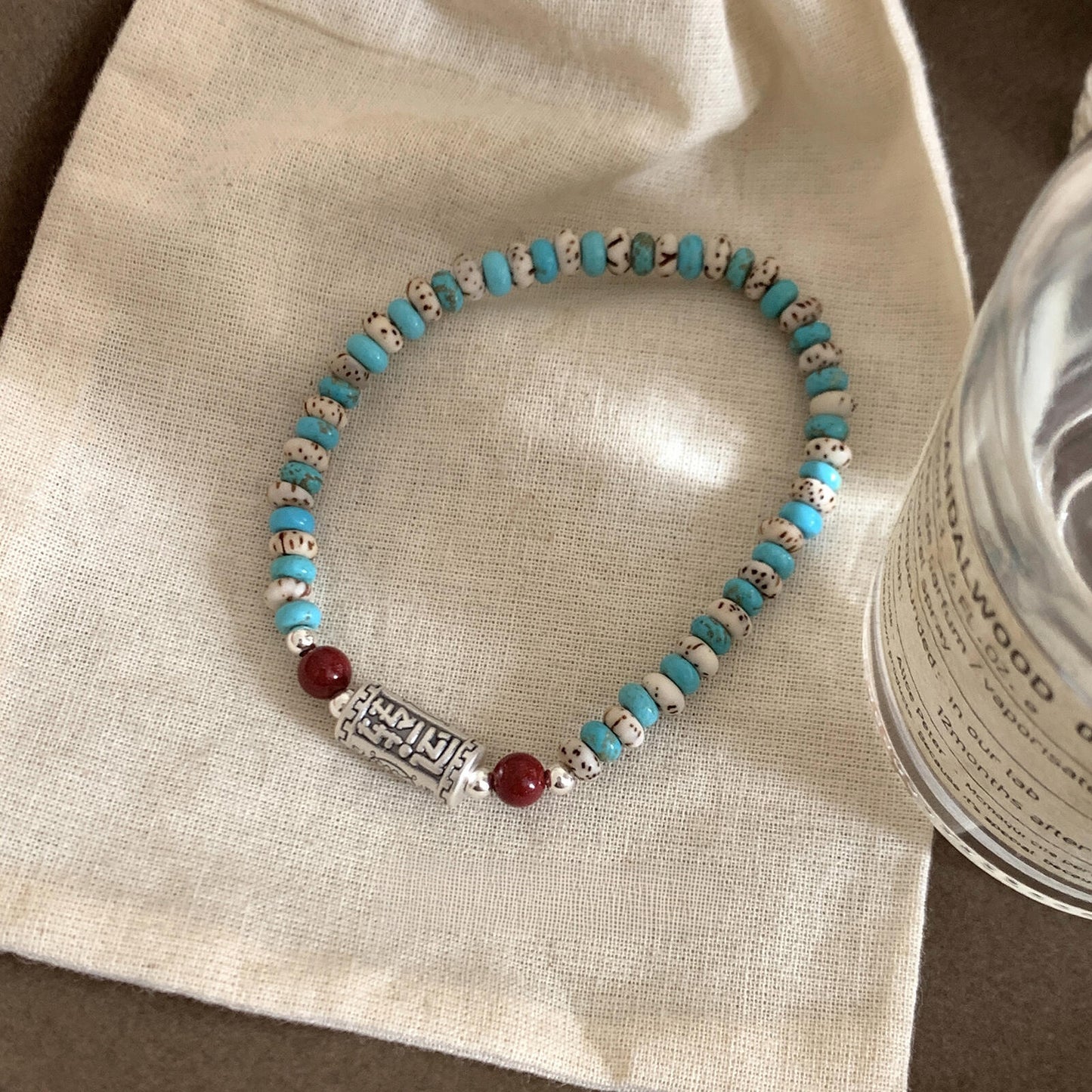 Women's Chinese Style Pure Sier National Simple Bracelets