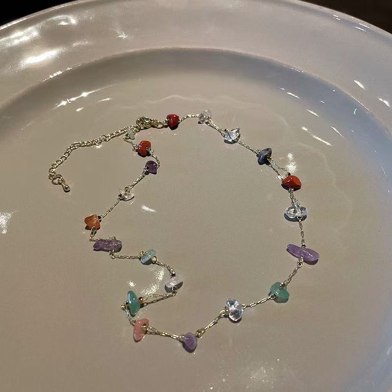 Women's Colorful Rough Stone Summer Simple Fashionable Bracelets