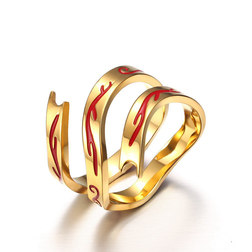 Three Princes Magic Weapon Adjustable Seal Ring