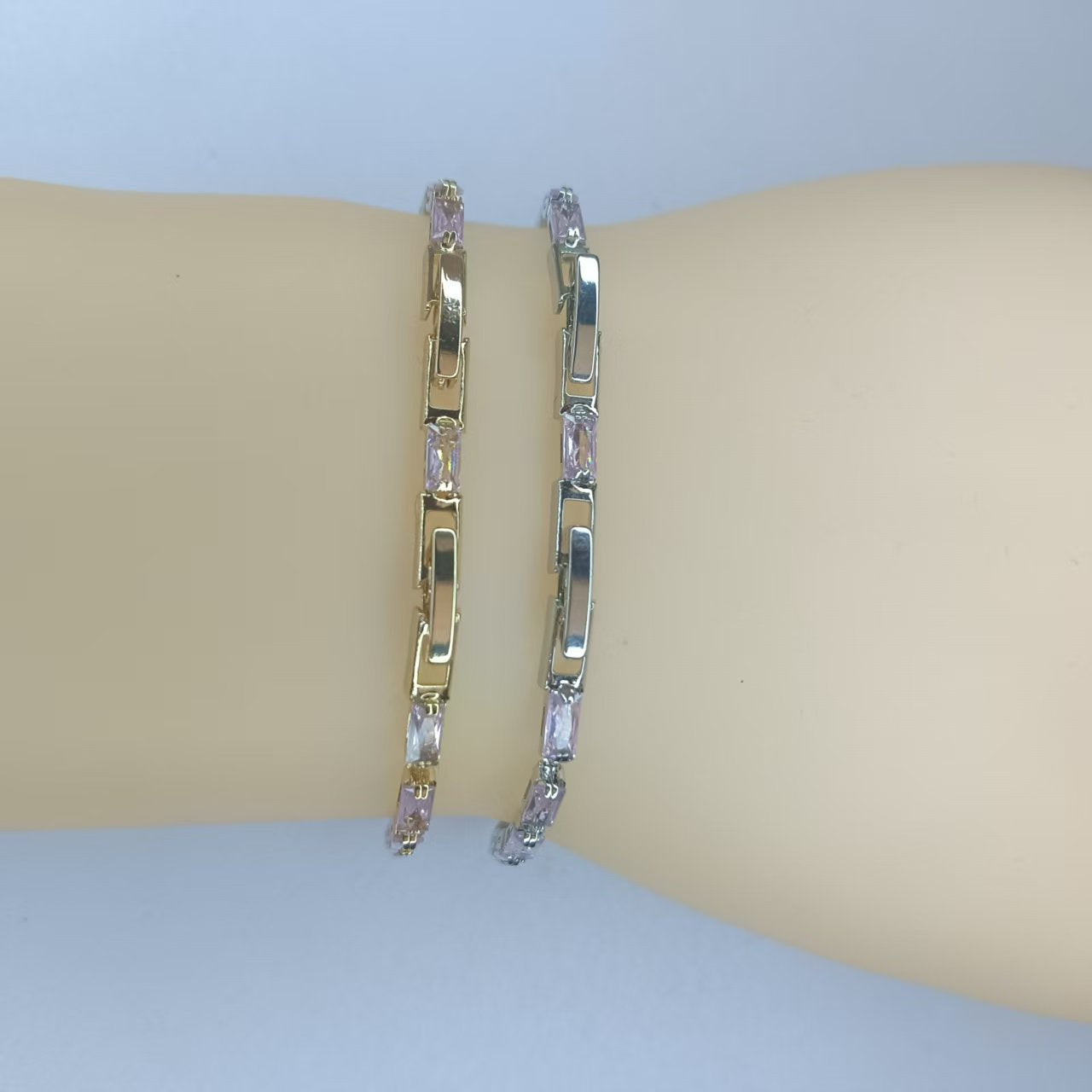 Sweet Little Princess Electroplated Zircon Style Bracelet