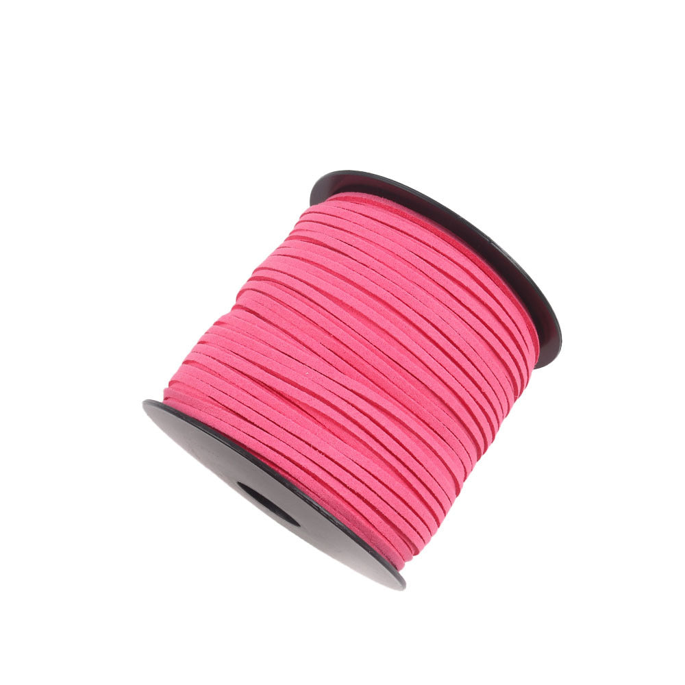 Cord Deerskin Veet Braided Rope Gift Jewelry Accessories