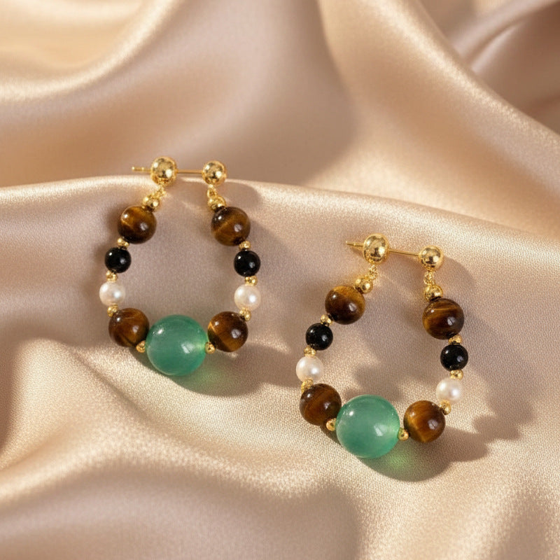 Women's Special Interest Light Luxury High-grade Retro Style Stud Earrings