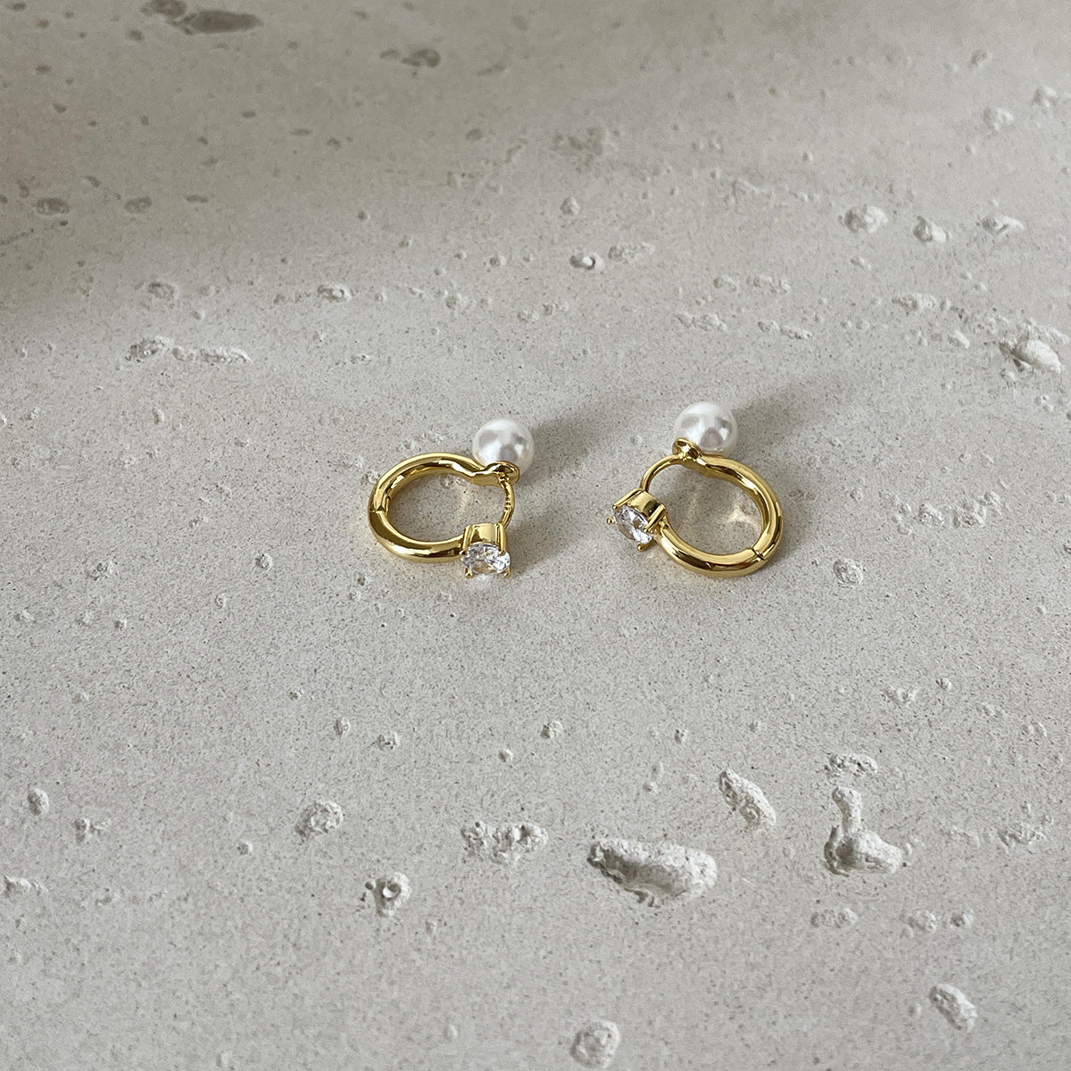 Women's Small Simple Sier Needle Ear Clip Rings