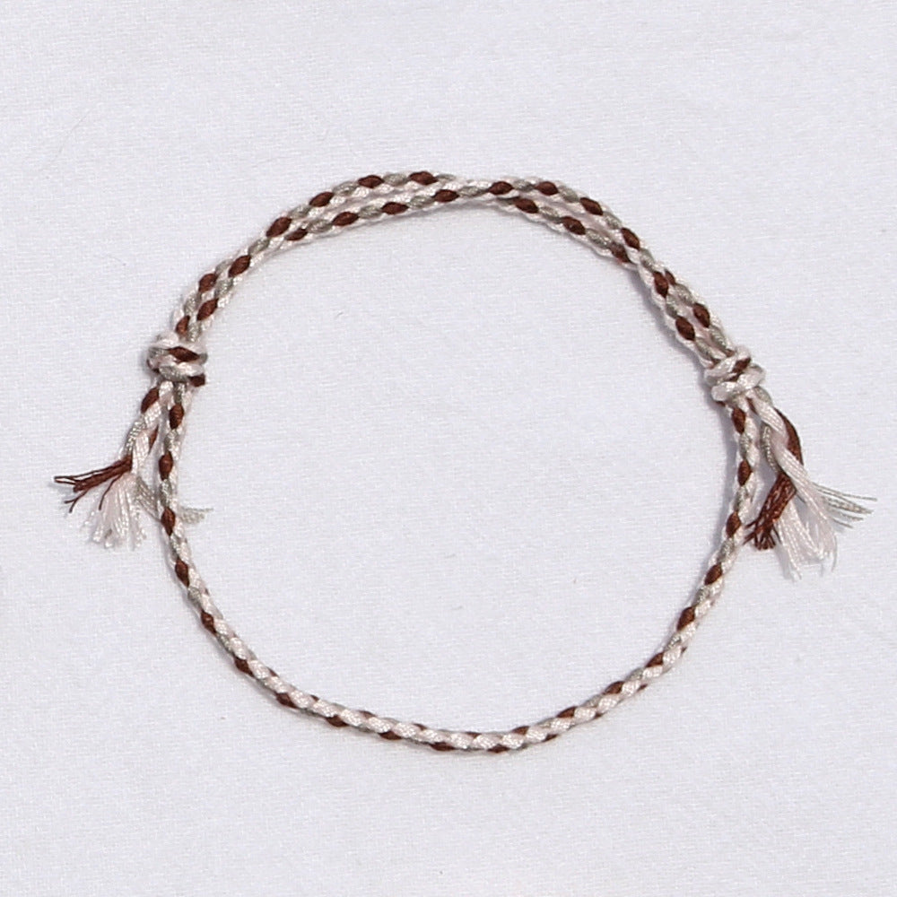 Hand-woven Tibetan Hand Rub Thread Carrying Bracelets