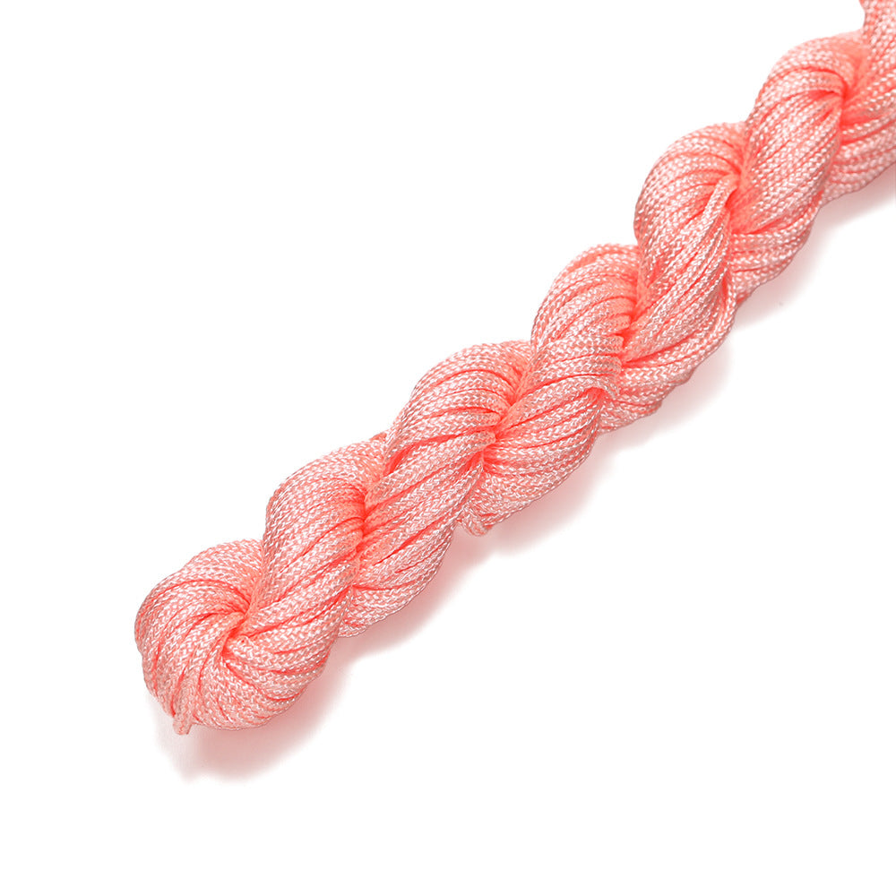 Handmade Braided Jade Strand Red Rope Thread Chinese Knot Hanging Ornaments