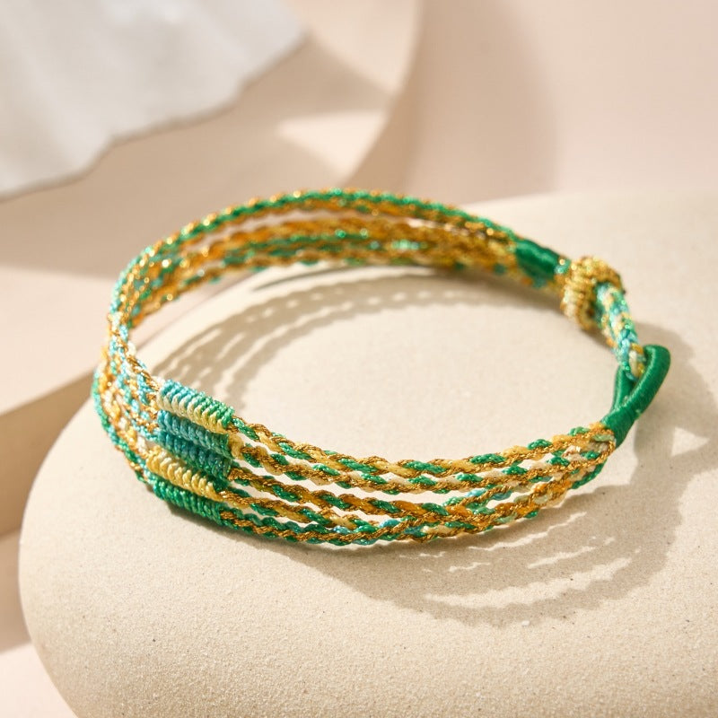 Hand-woven Line Carrying Strap Dragon Boat Festival Adult May Bracelet