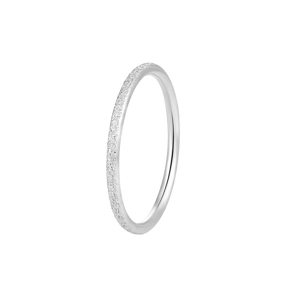 Minority Simple Female Fashion Personality Titanium Steel Ring