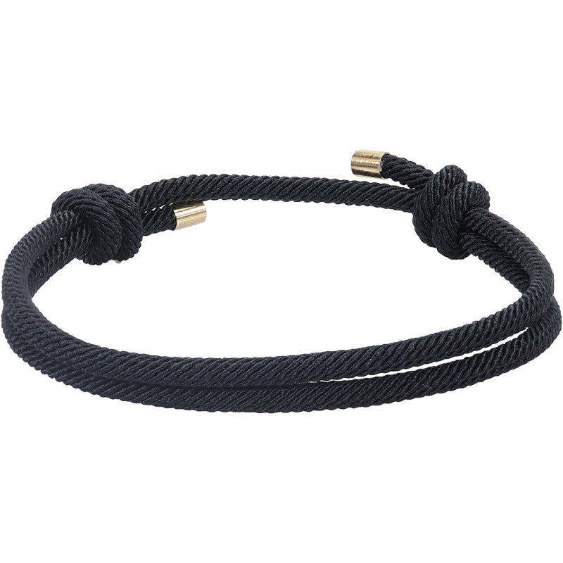 Simple Fresh Adjustable Couple Lucky Carrying Bracelets