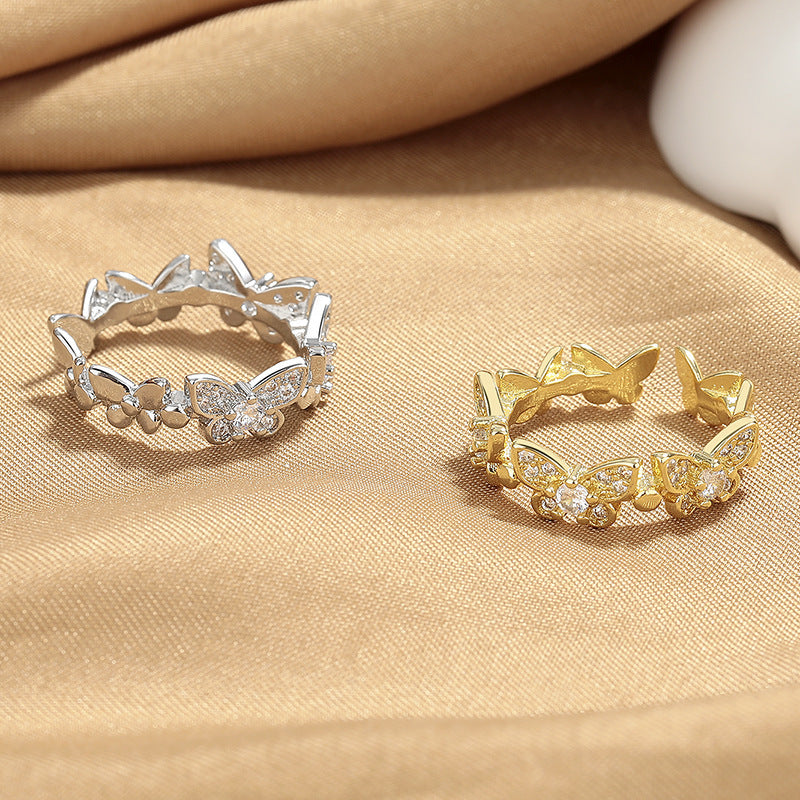 Women's Design High-grade Index Finger Adjustable Light Ring