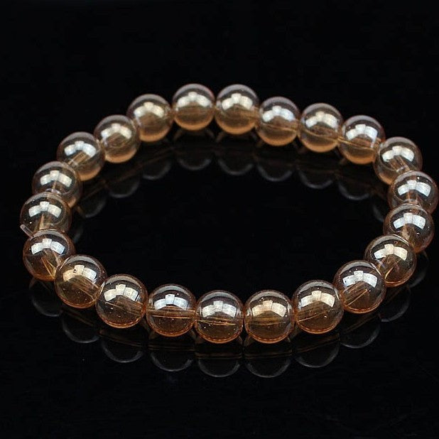 Micro Glass Bead Beads Scratch Stall Amber Bracelets