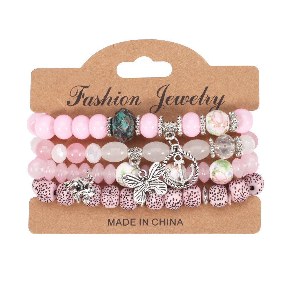 Bohemian Creative Tassel Beaded Fashion Jewellery Bracelet