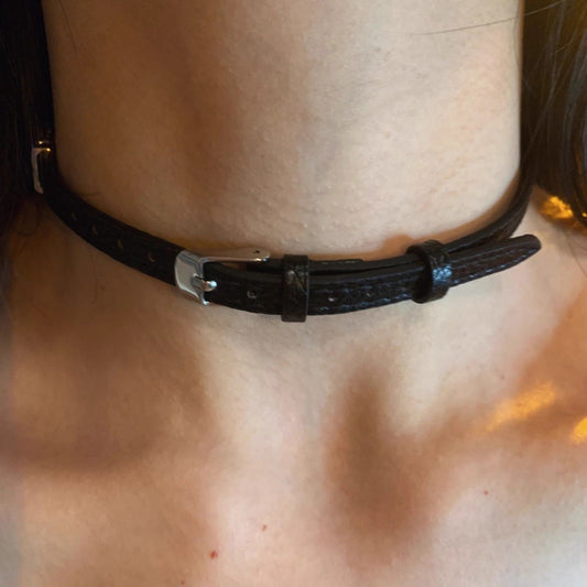 One Style For Texture Buckle Advanced Necklaces
