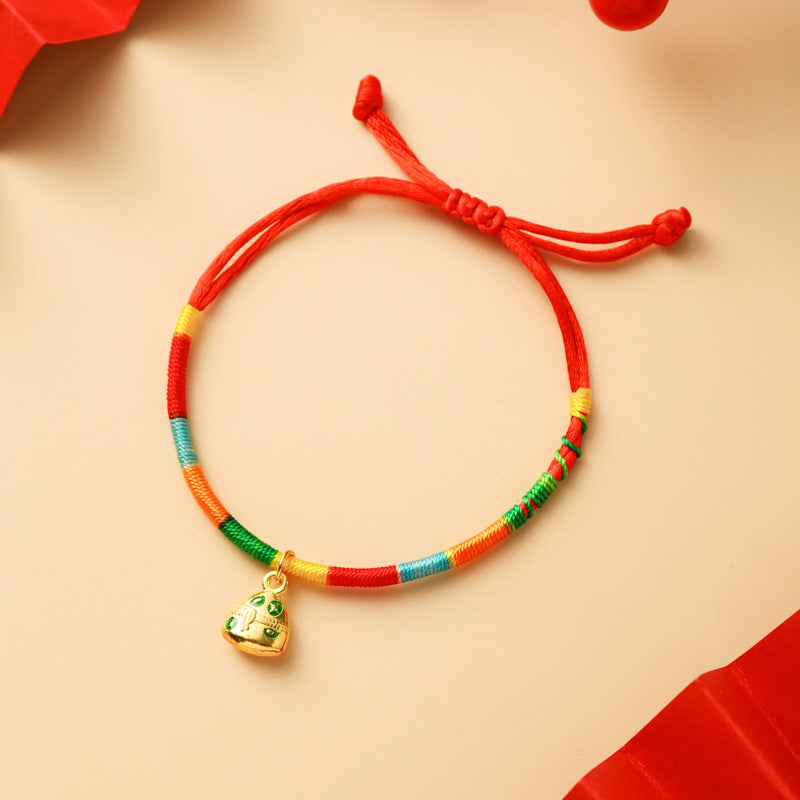 Children's Hundred Dragon Boat Festival Colorful Braided Rope Batches Of Goods Bracelets