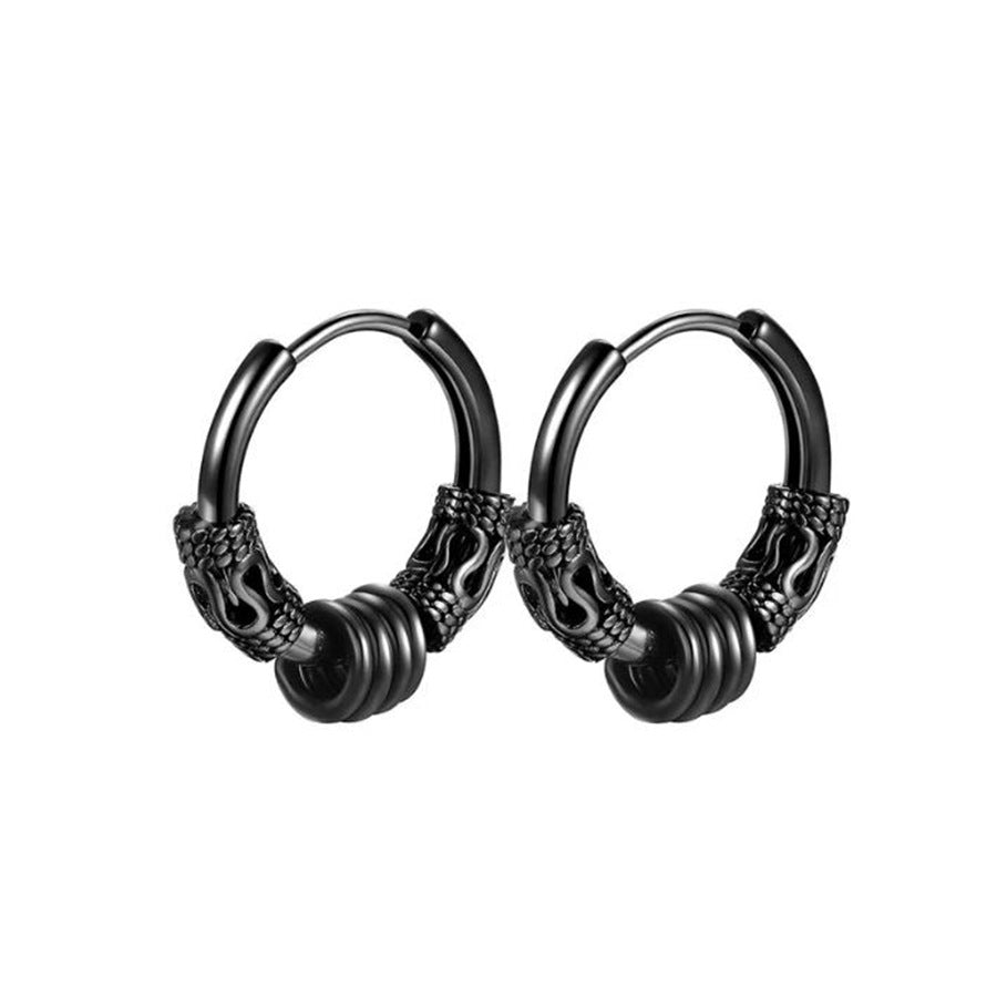 Domineering Personality Dragon Pattern Totem Retro Rings
