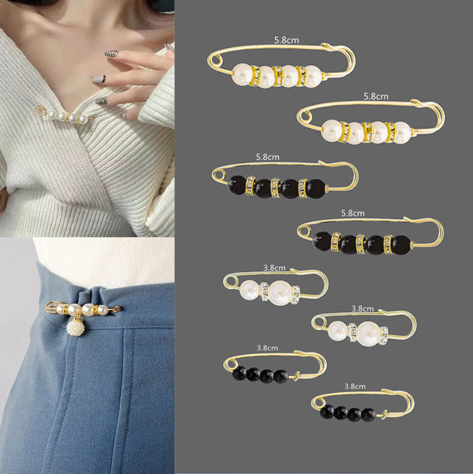 Fixed Clothes Clip Slimming Artifact Brooch Brooches