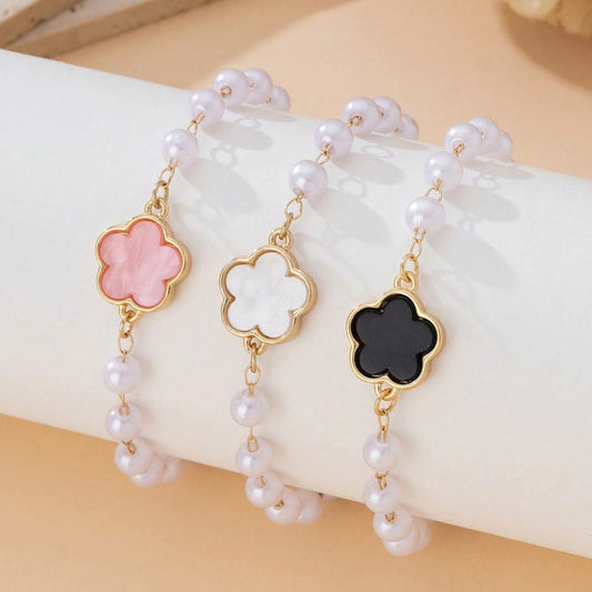 Luxury High Sense Flower Female Simple Niche Bracelets