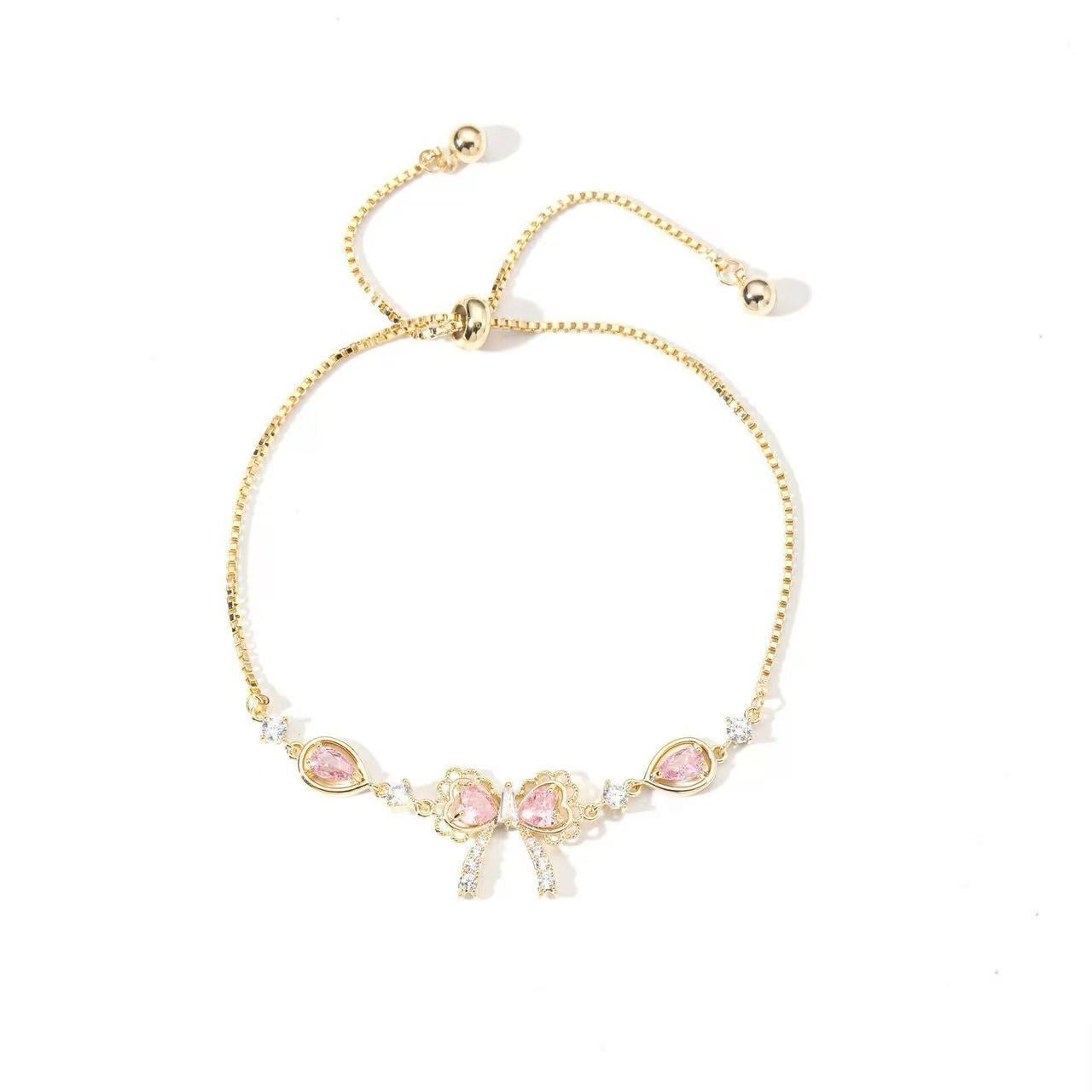 Women's Bow Lace Light Luxury High-grade Design Bracelet