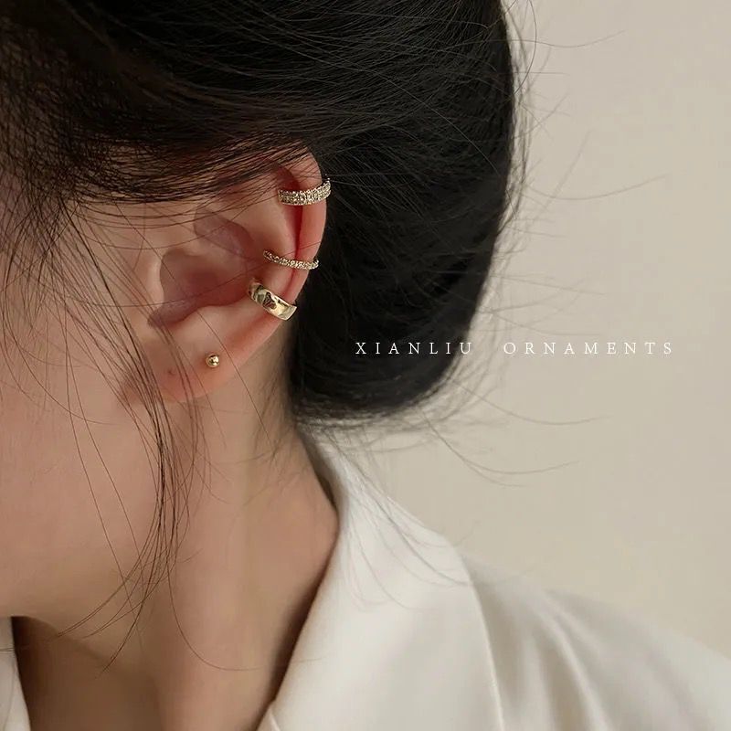 Clip Without Pierced Female Graceful Fashionable Retro Aloofness Earrings