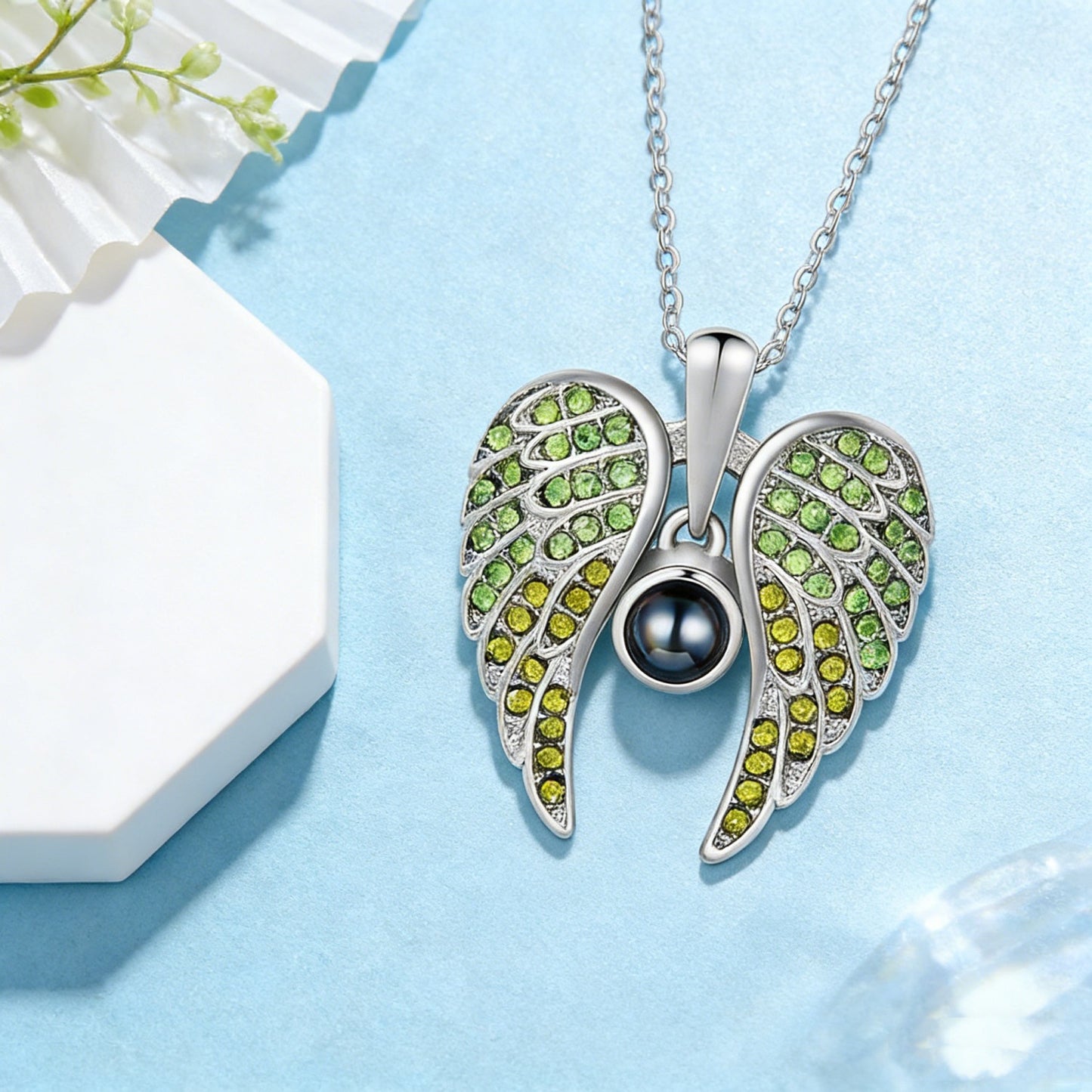 Wings Projection Light Luxury Minority Clavicle Necklace
