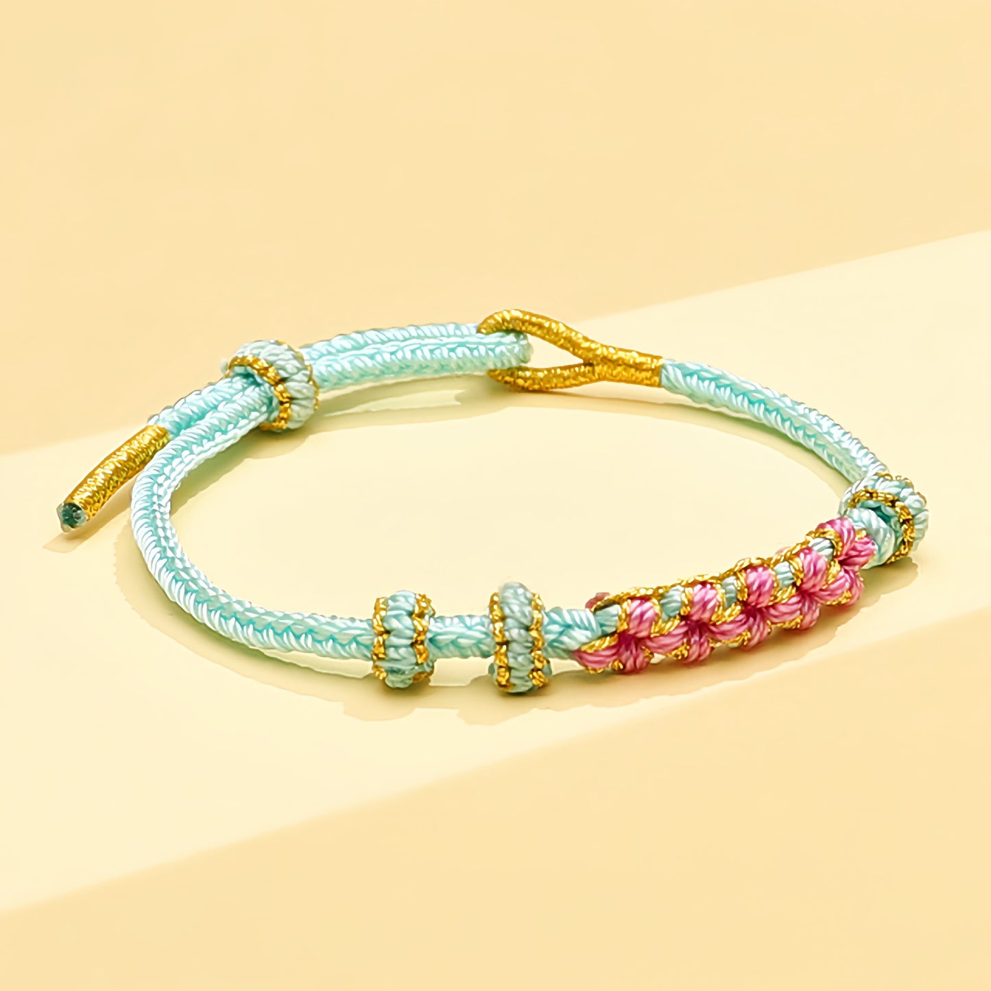 Hand-woven Landscape Carrying Strap Beads Threading Transfer Bracelets