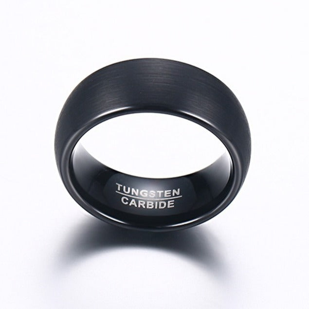 Men's Style Popular Ornament Brushed Tungsten Black Trendy Bracelets