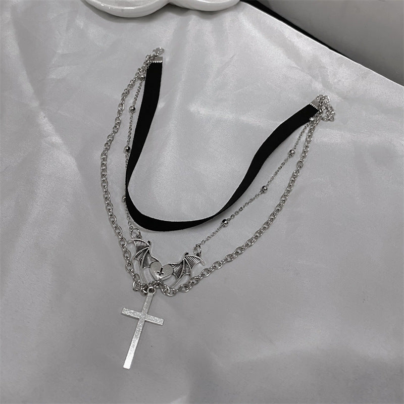 Love Hot Asian Culture Niche Gothic Dark Collar