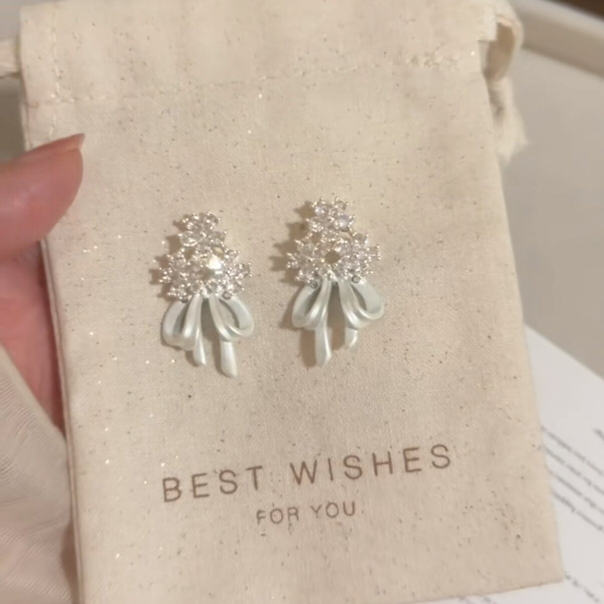Korean Style Zircon Pearl Cold Simple Elegant Light Luxury Stud Earrings