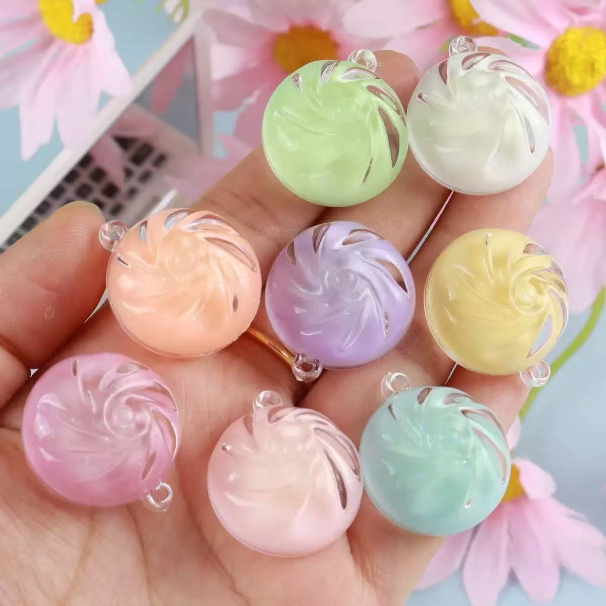 Handmade Material Hair Magnets Cream Glue Jewelry Accessories
