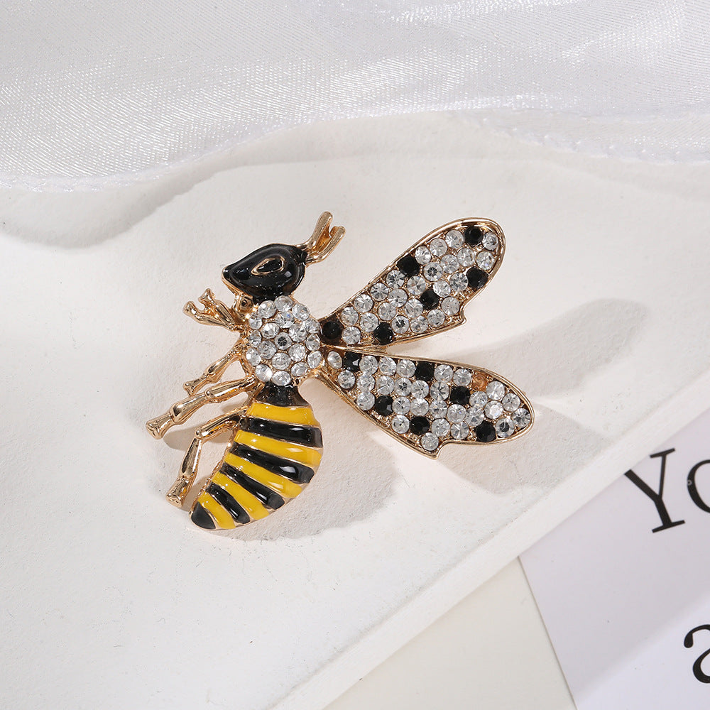 Women's Bee Pearl Brooch Insect High-grade Niche Brooches
