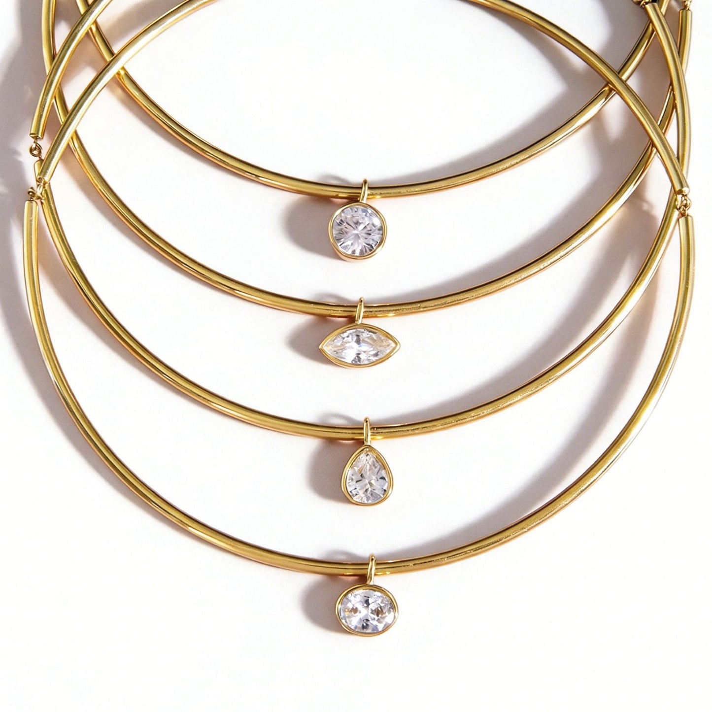 Diamond Choker Female Light Luxury Temperament Niche Fine Design Collar