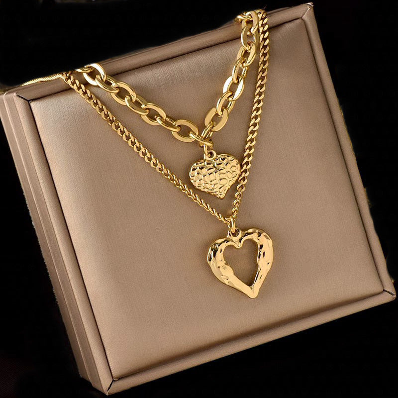 Women's Fashion Angel Wings Love High Sense Sweater Necklace