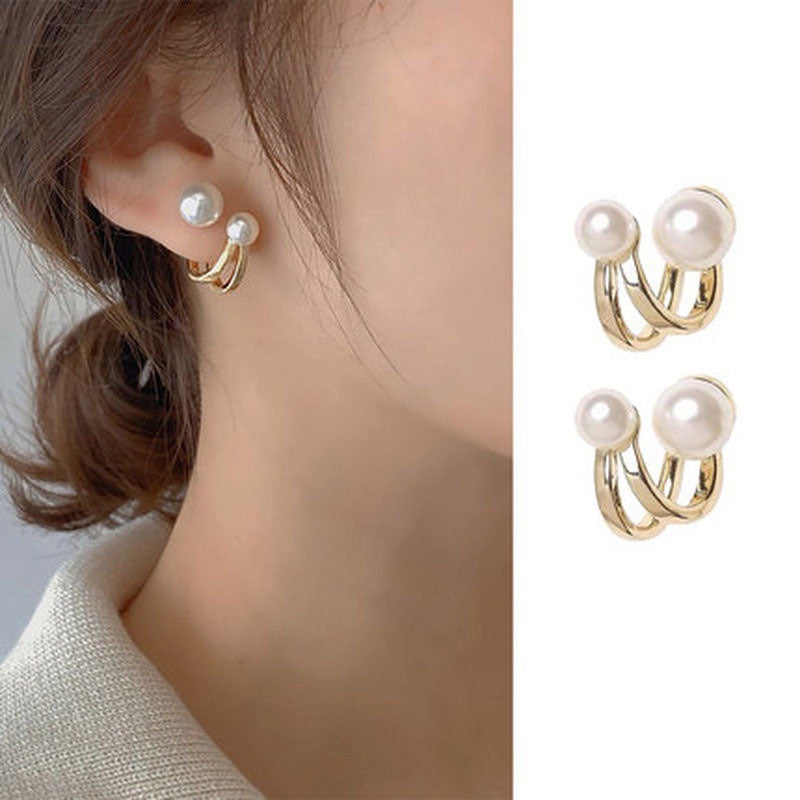 Light Luxury High-grade Female Fashion Retro Stud Earrings