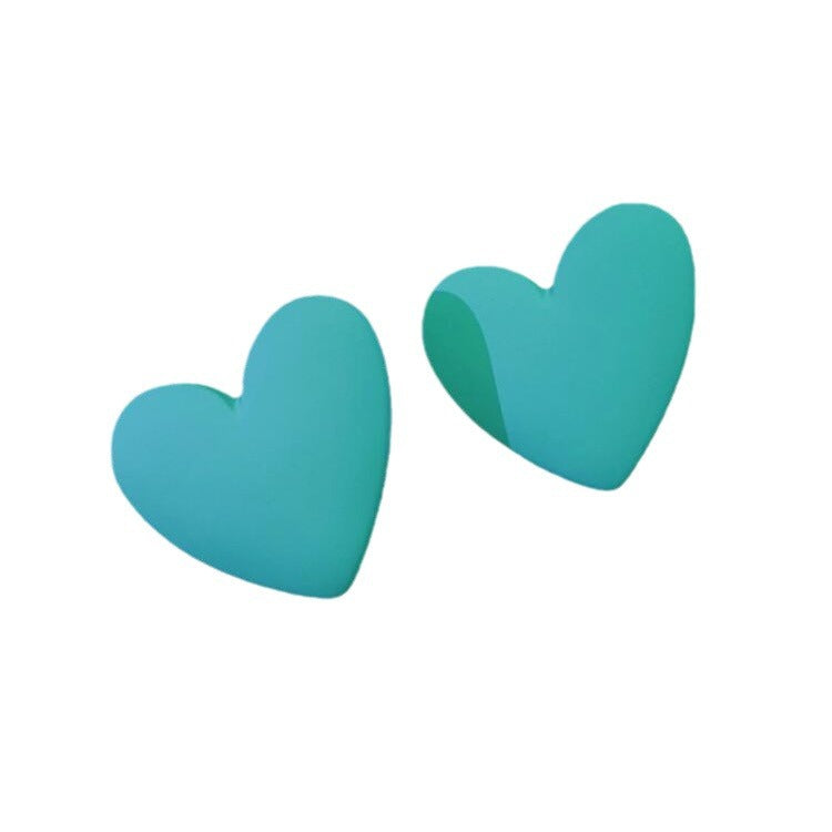 Women's Love Heart Fashionable Summer Niche High-grade Rings