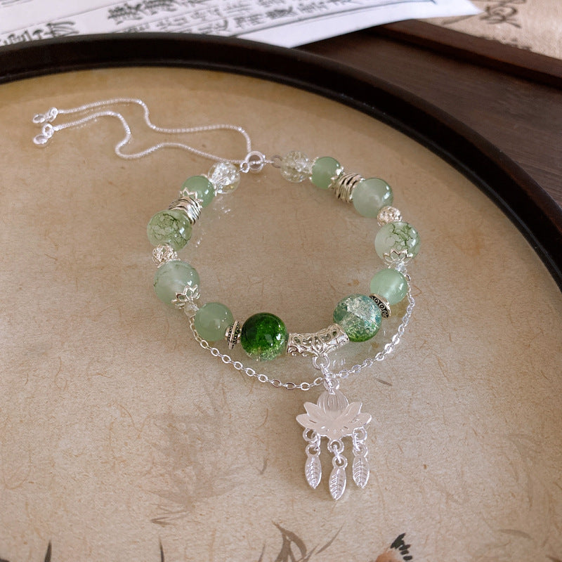 Women's Beaded Ethnic Style Light Luxury High Sense Bracelet
