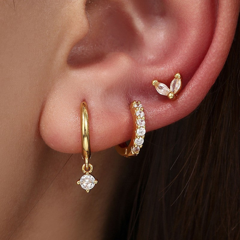 Women's Fashion Single Ear Suit Clip Graceful Rings