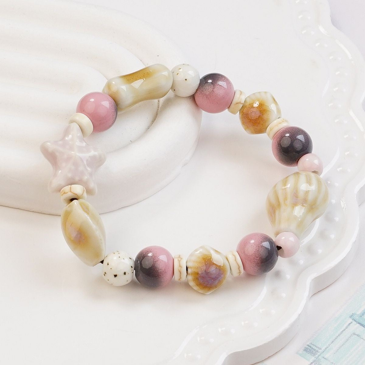 Ceramic Design High-grade Female Sweet Travel Simple Fresh Bracelet