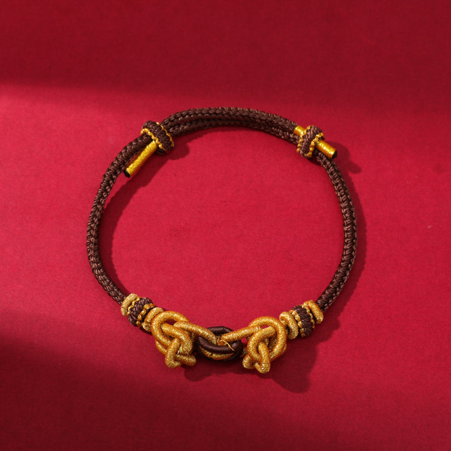 Festival Hand-knitted Saddle Knot Win Instant Success Bracelet