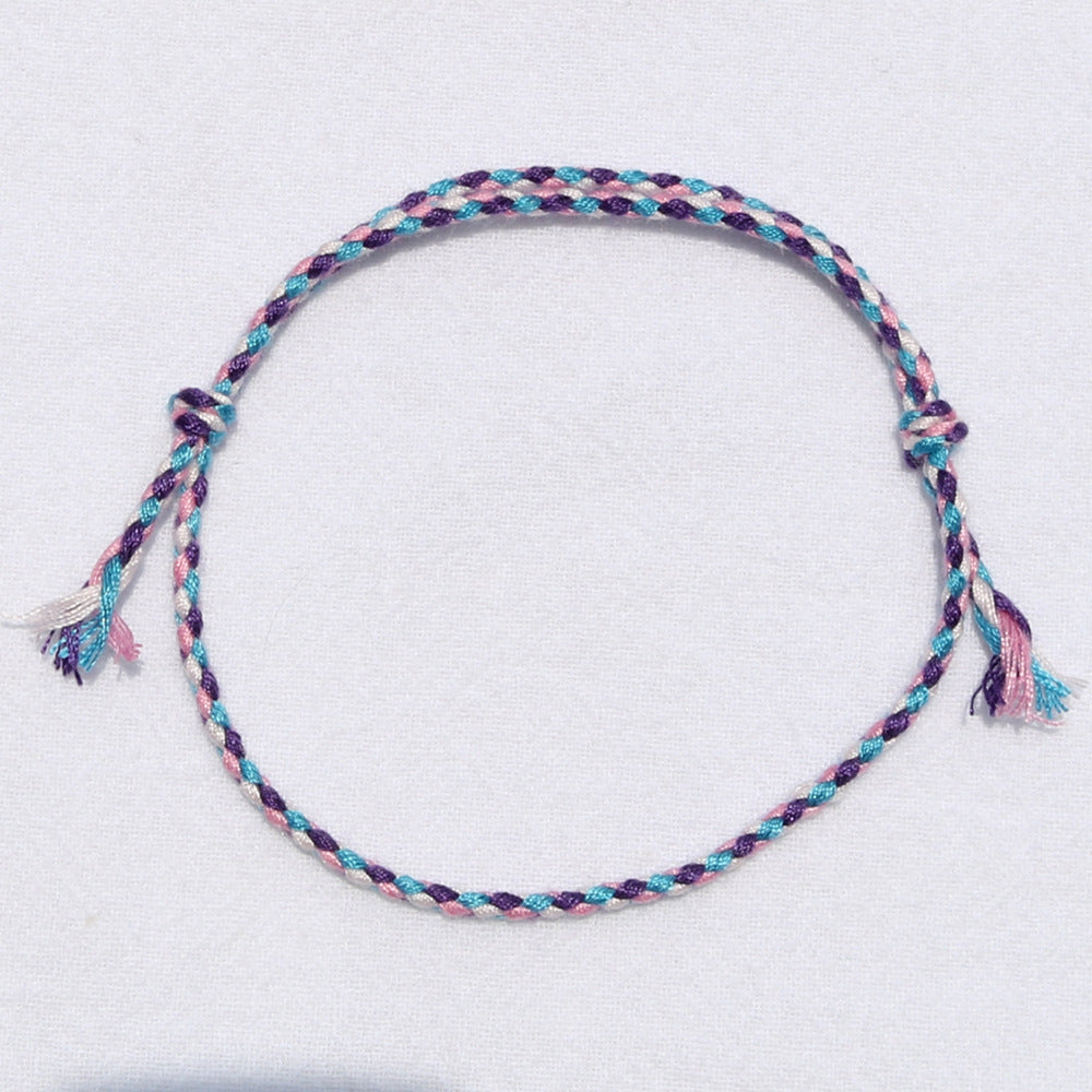 Hand-woven Tibetan Hand Rub Thread Carrying Bracelets