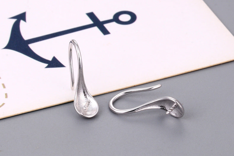 Women's Freshwater Pearl High Heels Hollow Three-dimensional Spoon Rings
