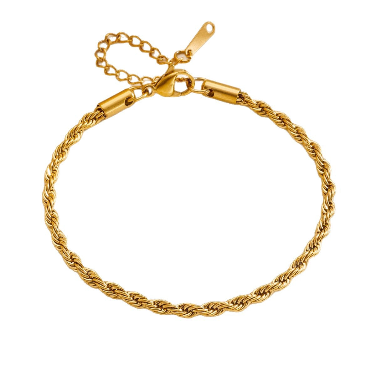 String Gold Unisex More Sizes Hemp Flowers Chain Pure Titanium Necklaces