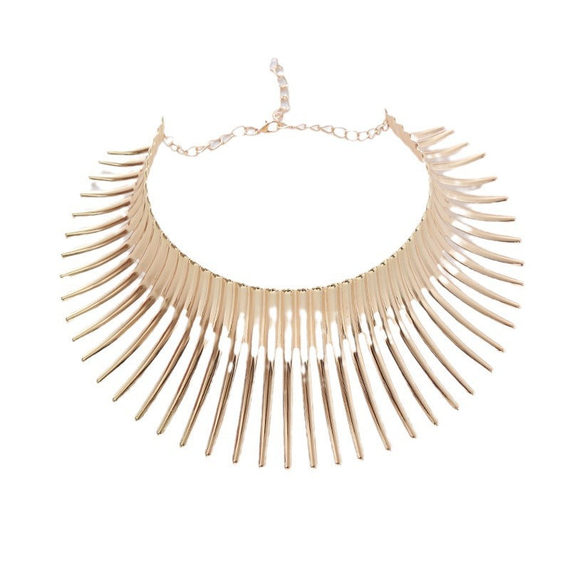 Exaggerated Personalized Indian Style With Fashion Necklaces