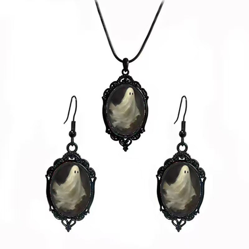 Fashion Elegant Glass Suite Romantic Gift Jewelry Set