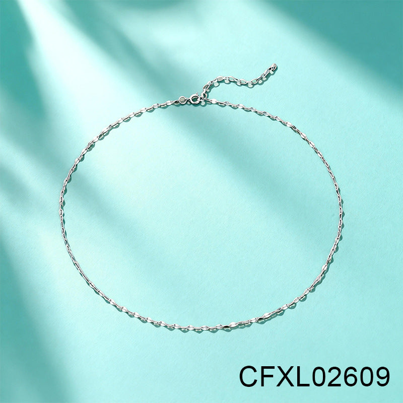 Women's Light Luxury High-grade Titanium Steel Simple Geometric Necklace