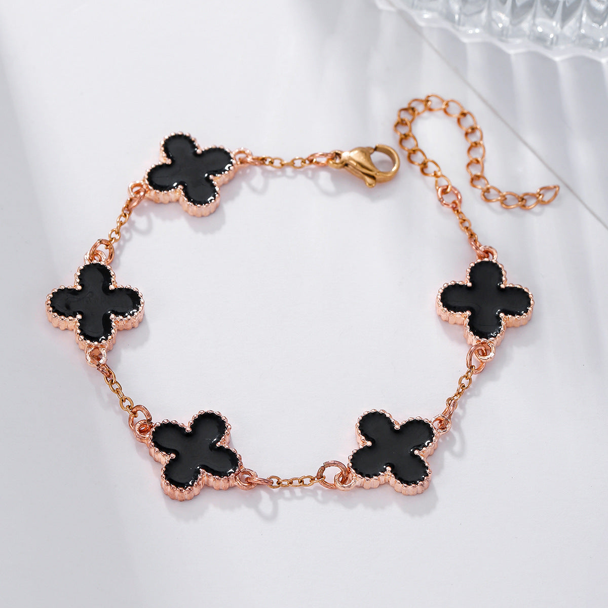 Women's Four-leaf Clover Simple Pork Belly Fritillary Good Bracelets