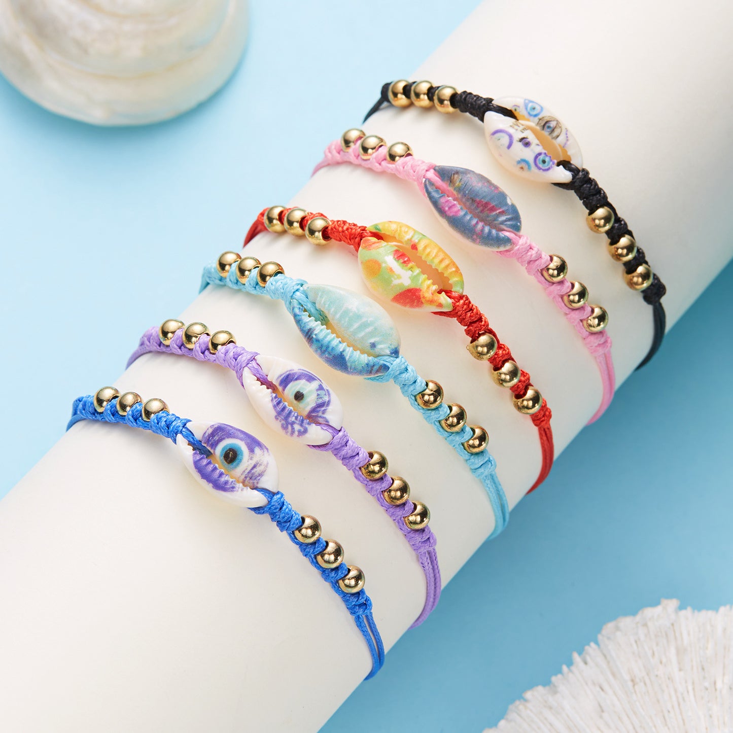 Women's Summer Beach Vacation Style Devil's Eye Bracelets