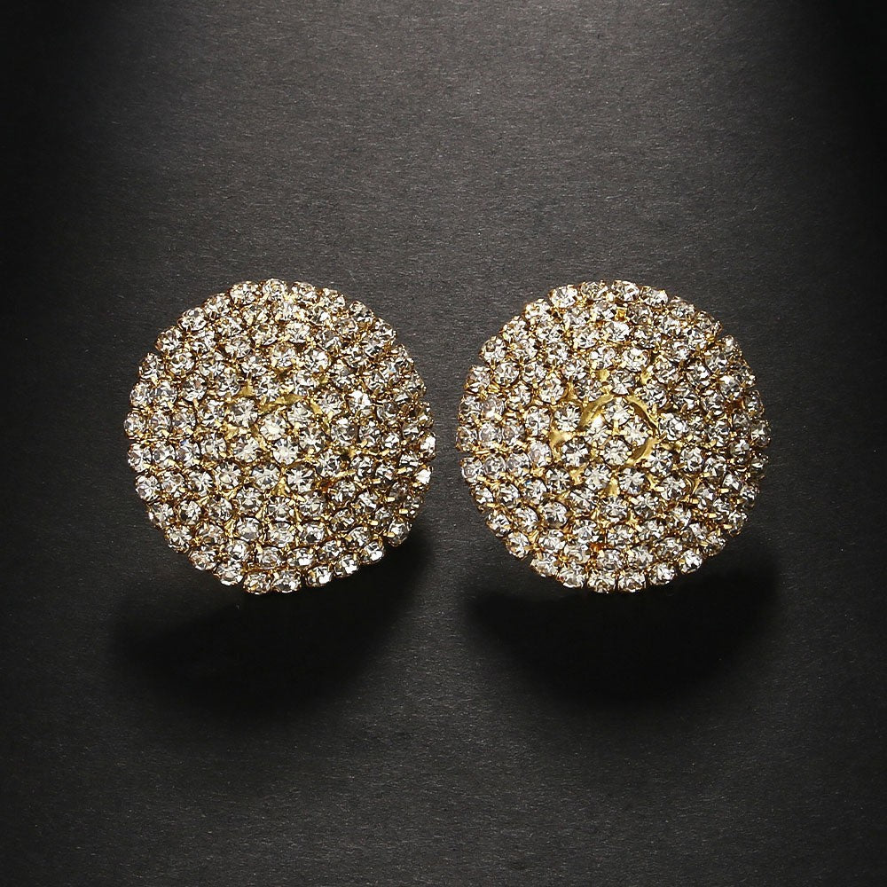 Women's Simple Round High Sense Affordable Luxury Fashion Earrings