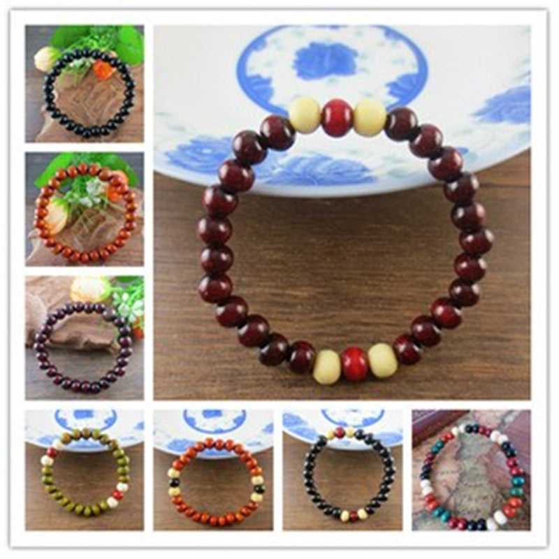 Rosewood Buddha Beads Rosary Stall Imitation Sandalwood Bracelet